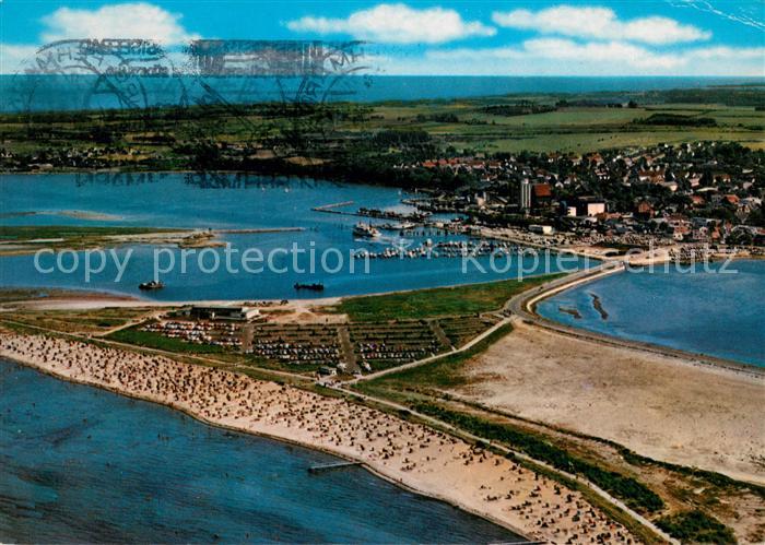 Heiligenhafen Ostseebad Das Bad an der Vogelfluglinie Fliegeraufnahme