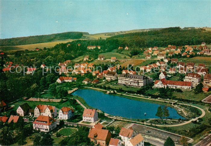 Bad Meinberg Moor- und Kohlensaeure-Heilbad Fliegeraufnahme