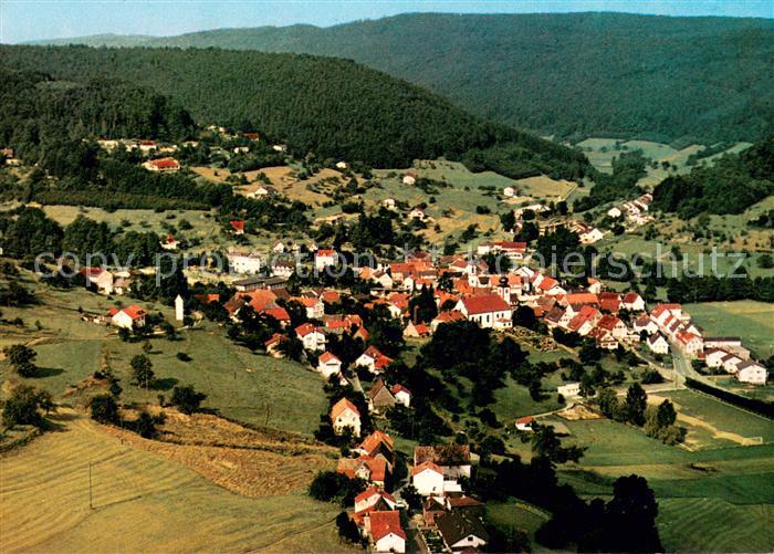 Heiligkreuzsteinach Luftkurort Fliegeraufnahme