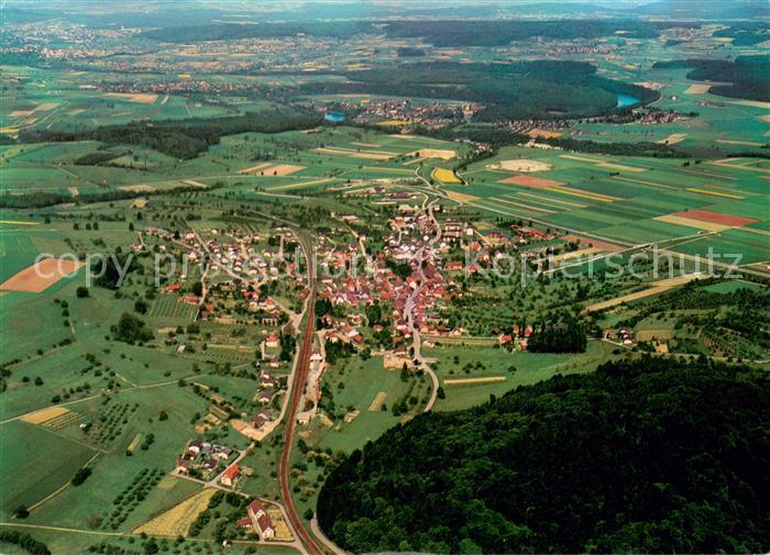 Lottstetten mit Rheinschleife und Schaffhausen Fliegeraufnahme