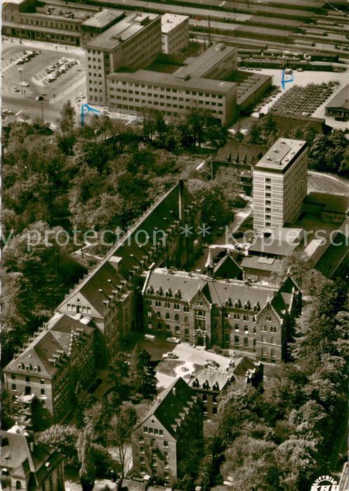 Augsburg Evangelische Diakonissenanstalt Fliegeraufnahme