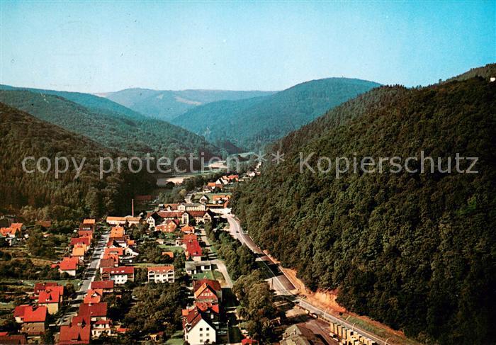 Bad Lauterberg Kneipp- und Heilbad Fliegeraufnahme