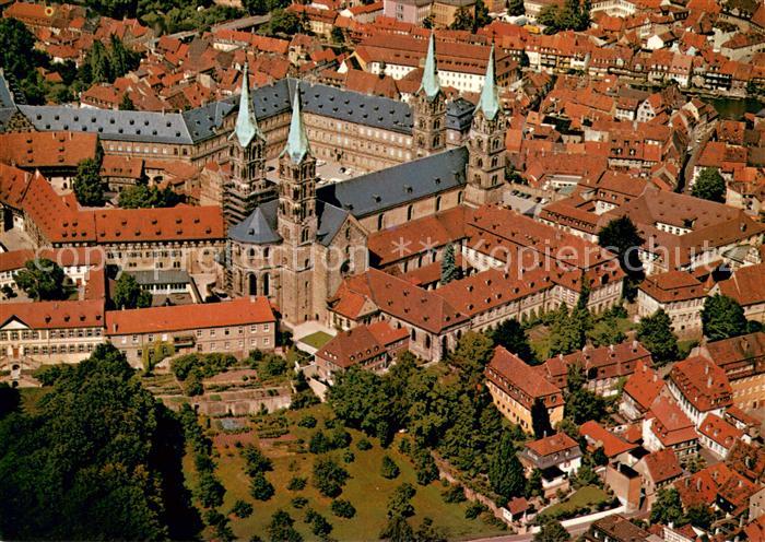Bamberg Dom Altstadt Fliegeraufnahme