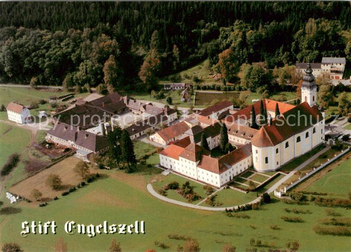 Engelhartszell Donau Oberoesterreich 700 Jahre Stift Engelszell Fliegeraufna