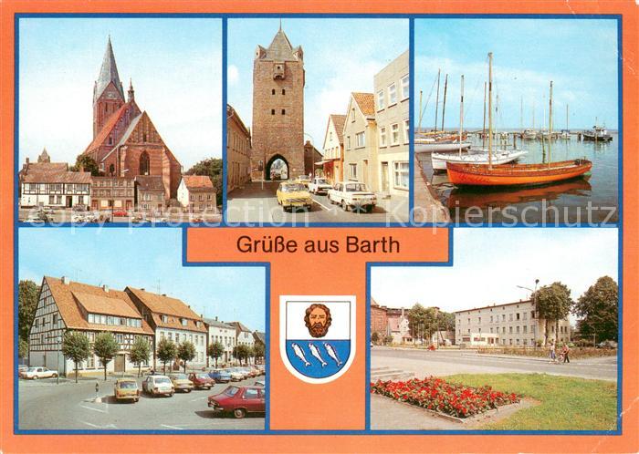 Barth Kirche Dammtor Hafen Marktplatz Platz der Freiheit
