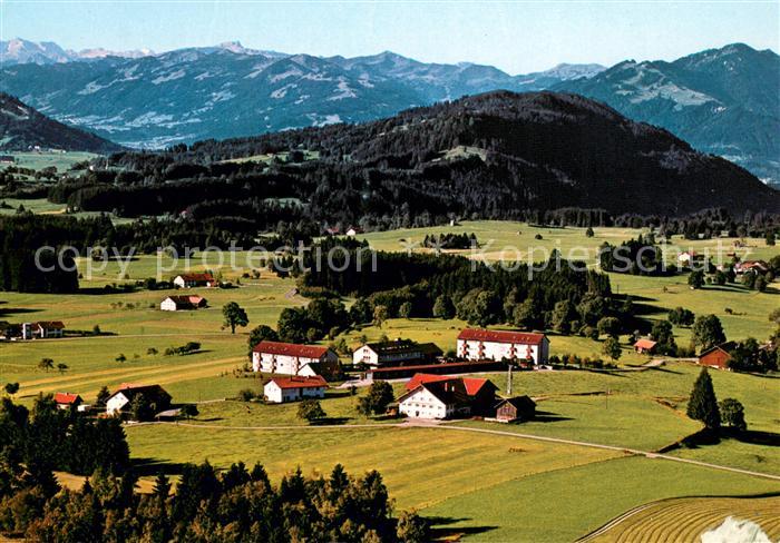 Moosbach Sulzberg Bibel und Tagungsheim Hensoltshoehe Fliegeraufnahme