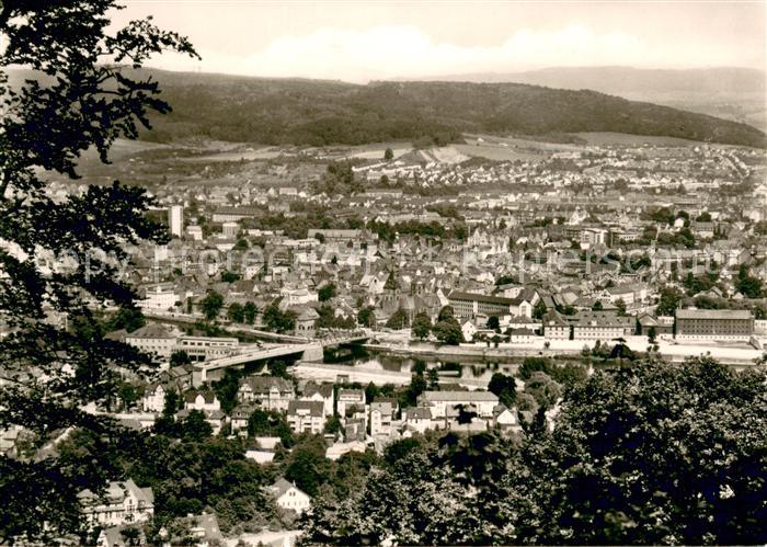 Hameln Weser Blick vom Kluetturm