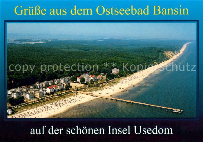 Bansin Ostseebad Fliegeraufnahme