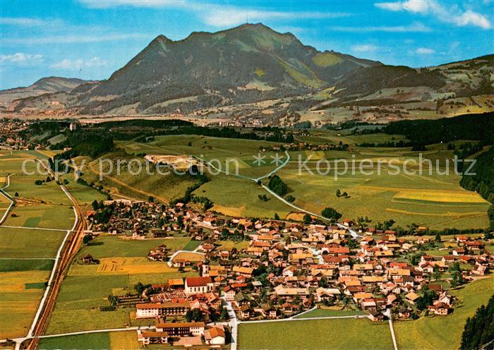 Altstaedten Allgaeu Fliegeraufnahme mit Gruenten