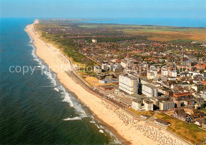 Westerland Sylt Fliegeraufnahme