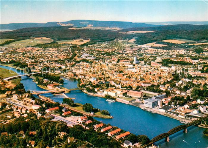 Hameln Weser Fliegeraufnahme