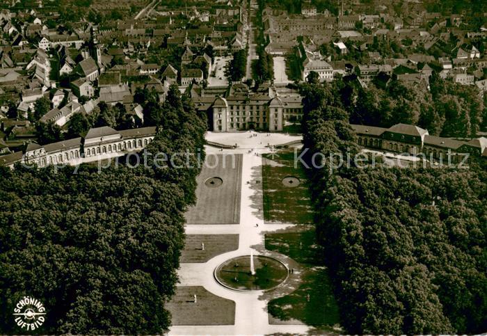 Schwetzingen Schloss Fliegeraufnahme