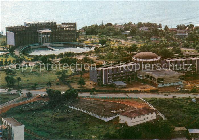 Monrovia Liberia Executive Mansion The Capitol Building Fliegeraufnahme