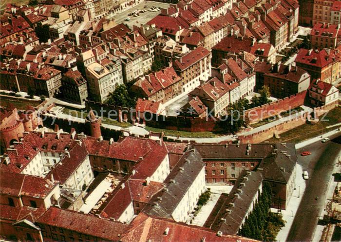 Warszawa Fliegeraufnahme