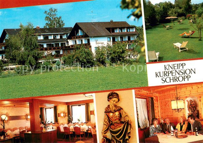 Bad Woerishofen Kneipp Kurpension Schropp Liegewiese Gastraeume