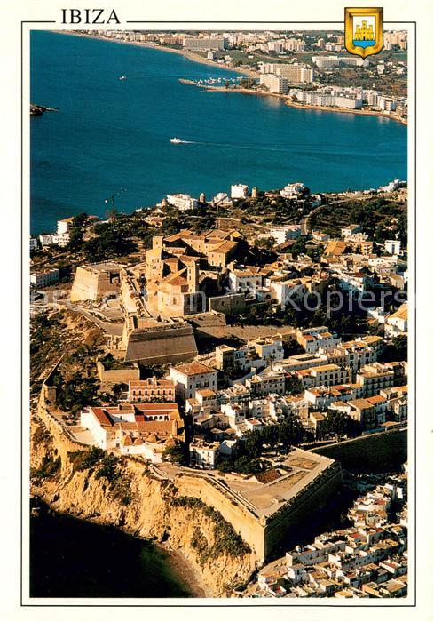 Ibiza Islas Baleares Isla Blanca Fliegeraufnahme