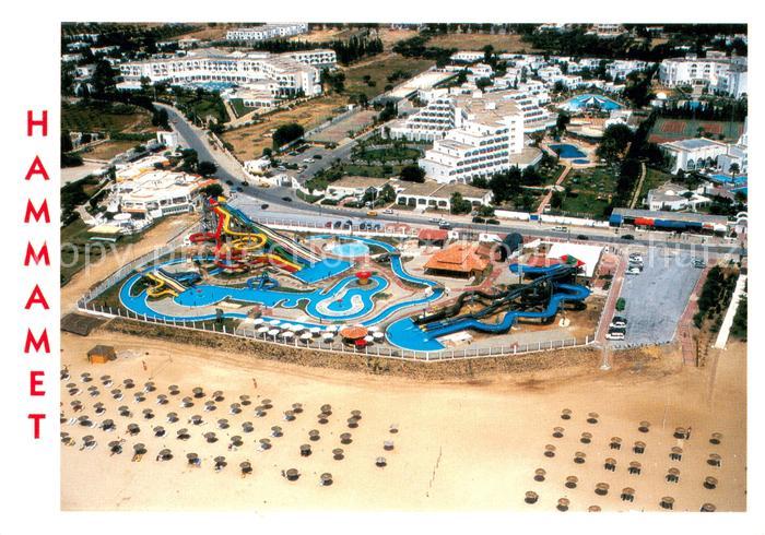 Hammamet Fliegeraufnahme mit Badelandschaft