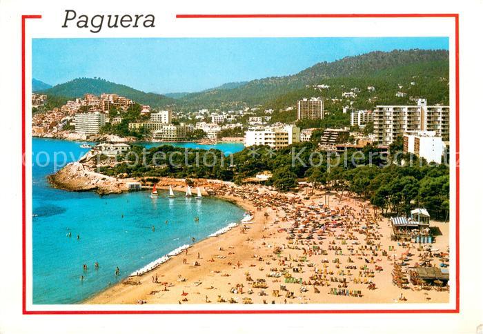 Paguera Mallorca Islas Baleares Playa de Tora Fliegeraufnahme