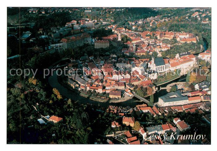 Cesky Krumlov Fliegeraufnahme
