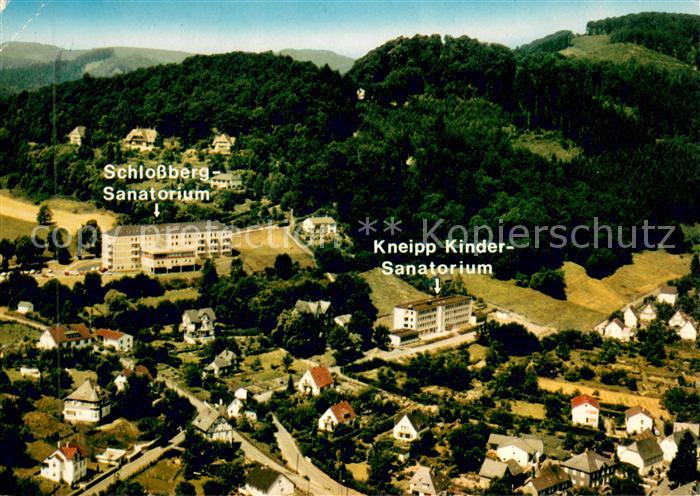 Laasphe BAD LAASPHE NRW Schlossberg Sanatorium Kneipp Kinder Sanatorium Fliegera