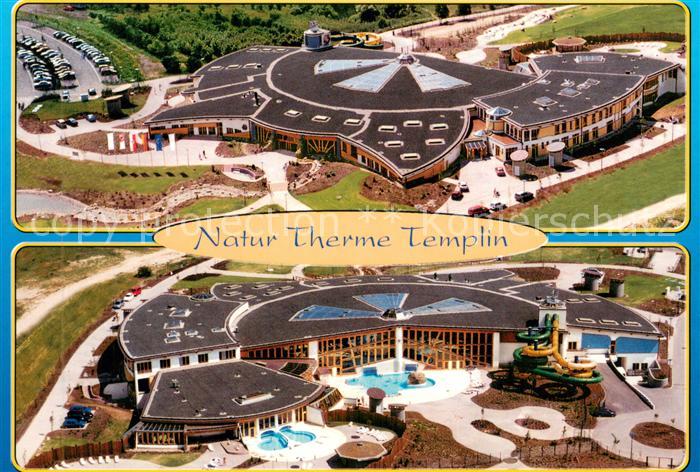 Templin Natur Therme Templin Fliegeraufnahme