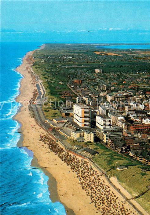 Westerland Sylt Fliegeraufnahme