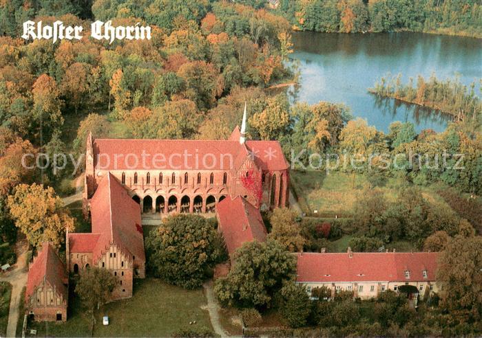 Chorin Kloster Chorin Fliegeraufnahme