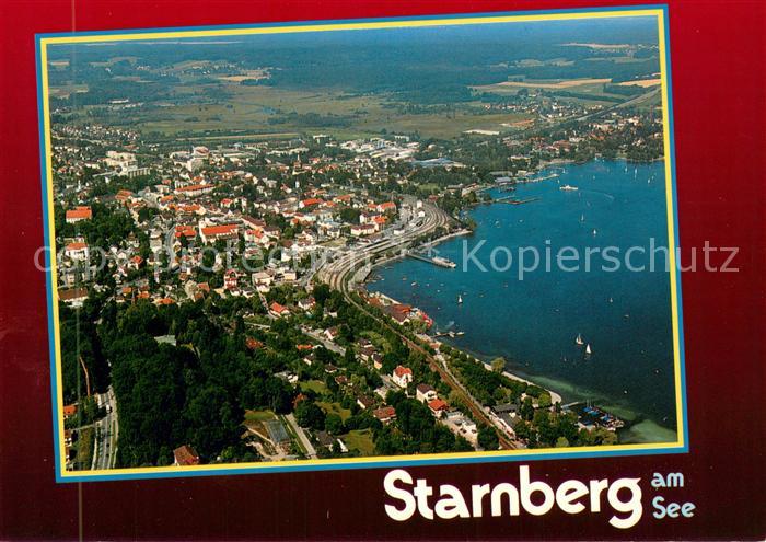 Starnbergersee Fliegeraufnahme