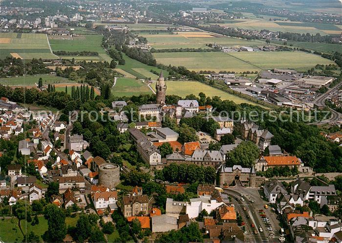 Friedberg Hessen Fliegeraufnahme mit Burg