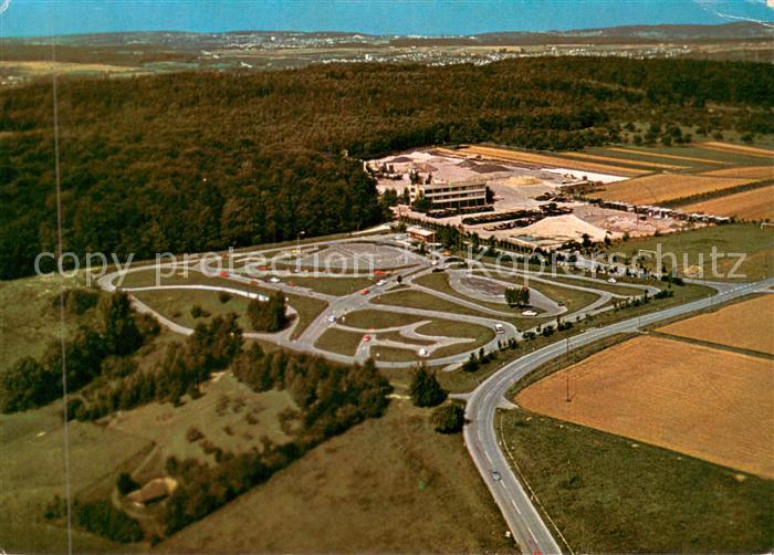 Kirchheim Teck Verkehrsuebungsplatz Birkhau des ADAC Fliegeraufnahme
