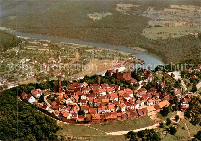 Dilsberg Neckar Fliegeraufnahme