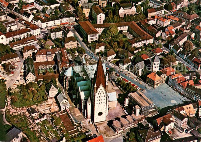 Paderborn Rund um den Dom Fliegeraufnahme