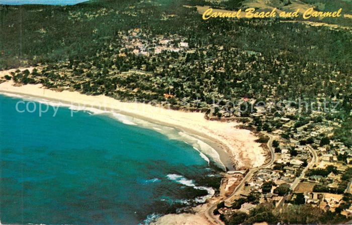 Carmel California Vivid Aerial depiots Carmel Bay