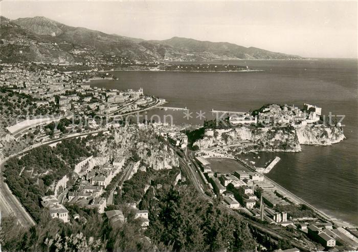 Monaco Vue generale aerienne de la Principaute