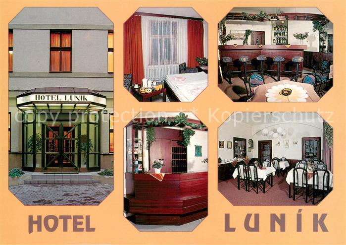 Prag Prahy Prague Hotel Lunik Bar Rezeption Gaststube