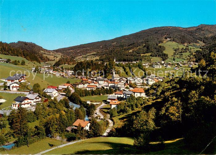 Wagrain Salzburg Fliegeraufnahme