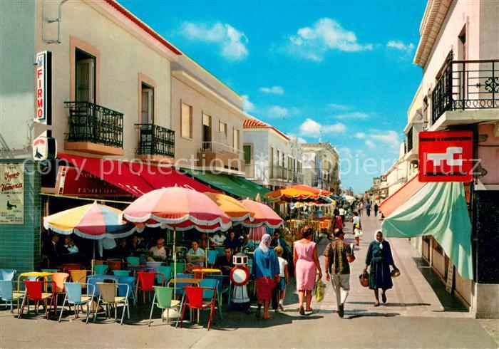 Vila Real de Santo António Um trecho da Avenida Dr Teofilo Braga