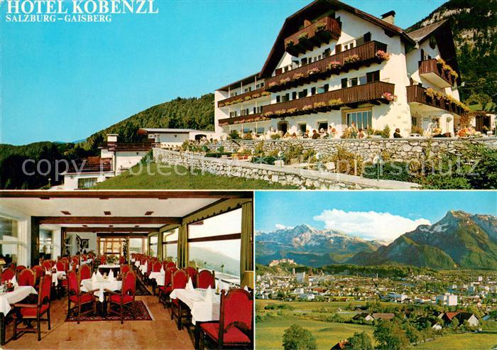 Gaisberg Hotel Kobenzl Gastraum Panorama
