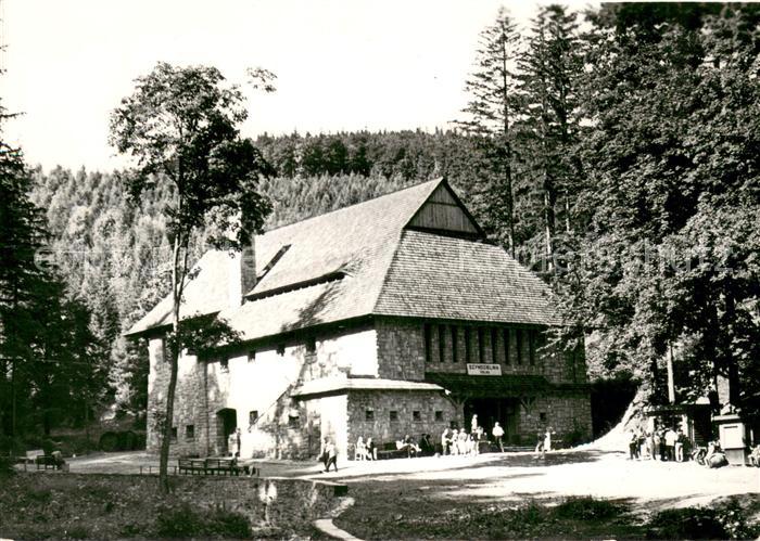 Beskid Slaski Dolna stacja kolejki linowej na Szyndzielnie