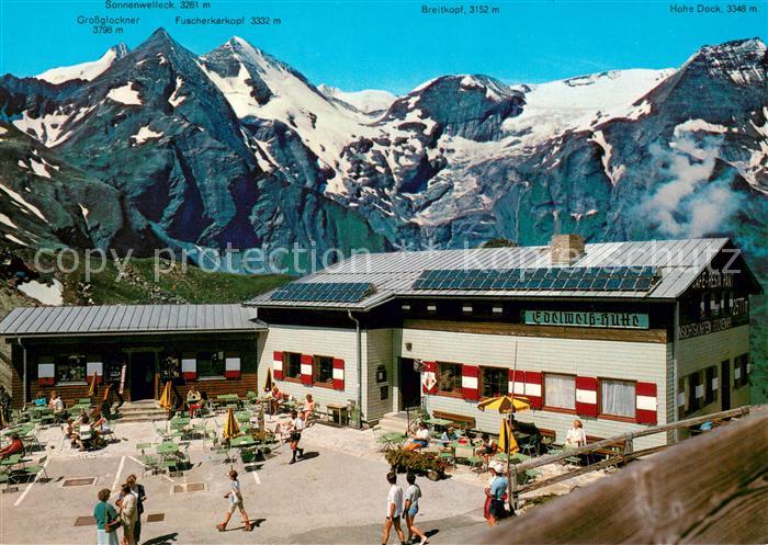 Fusch Grossglocknerstrasse Ausflugsrestaurant Edelweisshuette