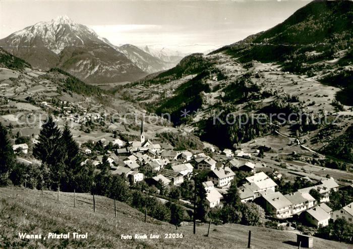 Wenns Pitztal Tirol Panorama