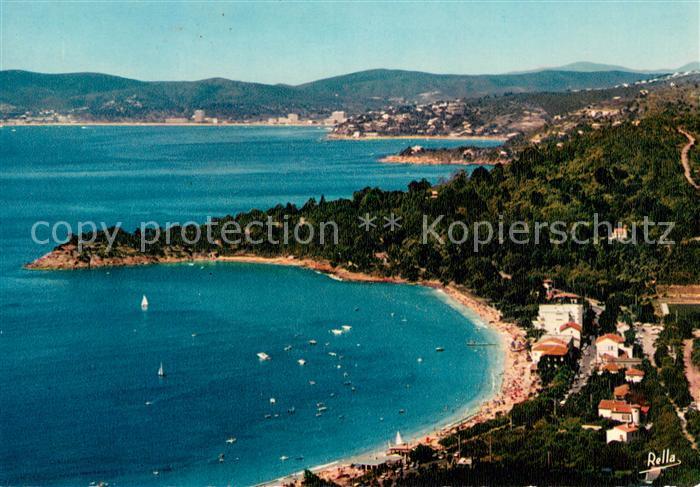 Cavaliere Cap Negre Vue generale sur la plage la pointe du Layet la Fossette Sai