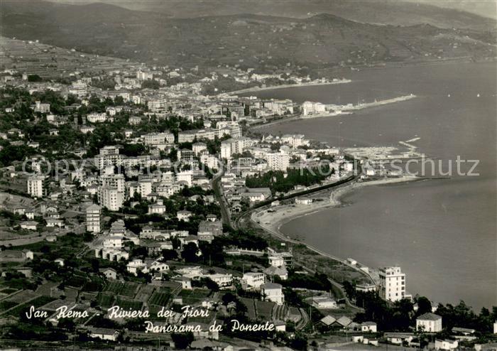 San Remo Riviere des Fleurs Fliegeraufnahme