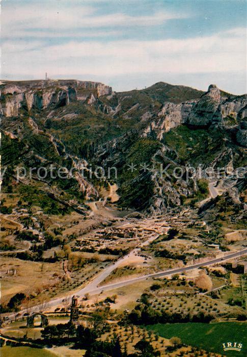 Saint Remy aux Baux Provence Vue aerienne sur les Antiques Les ruines Romaines d