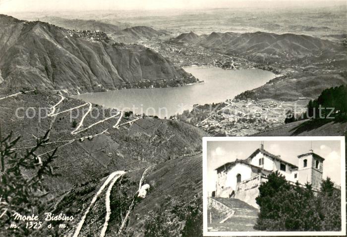 Cernobbio Lago di Como Monte Bisbino Fliegeraufnahme