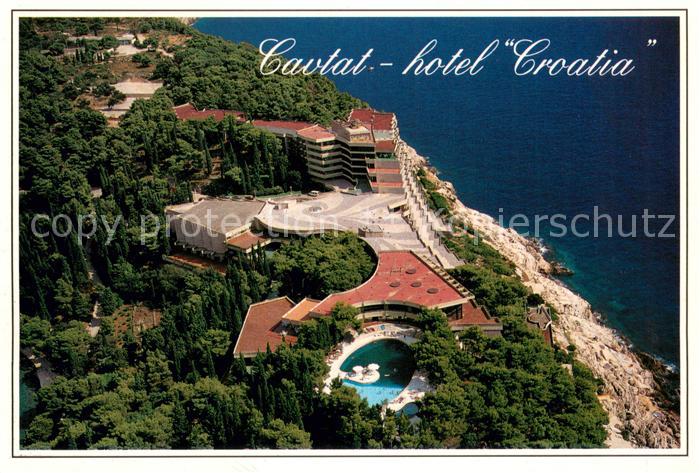 Cavtat Dalmatien Hotel Croatia Fliegeraufnahme