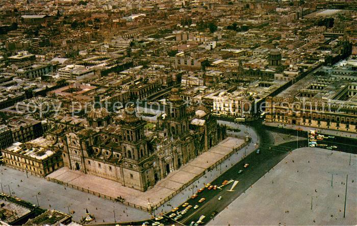 Mexico City Catedral vista aérea