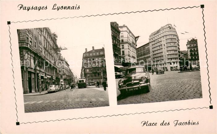 Lyon France Place des Jacobins