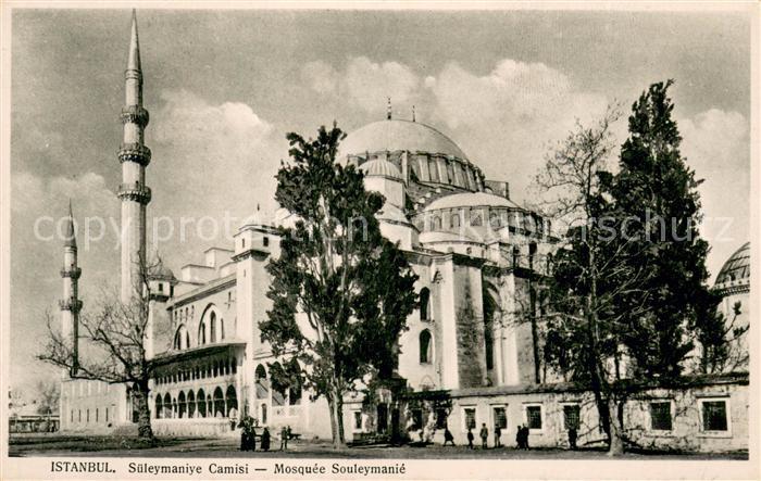 Istanbul Constantinopel Moschee Souleymanié