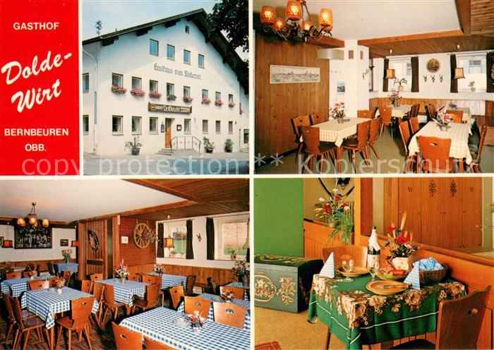 Bernbeuren Gasthof Pension Doldewirt Gastraum
